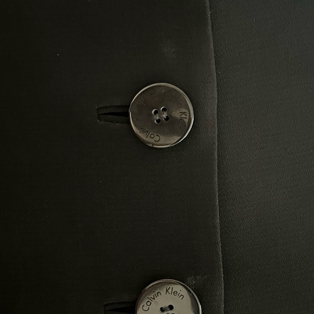 Calvin Klein Black Lined Jacket - Picture 4 of 5